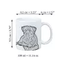 Rottweiler, Bouvier allemand - tasse avec chien, une tasse joyeuse pour les amoureux des chiens, un cadeau personnalisé de la marque Art-Dog