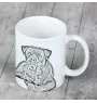 Rottweiler, Bouvier allemand - tasse avec chien, une tasse joyeuse pour les amoureux des chiens, un cadeau personnalisé de la marque Art-Dog