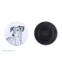 Saluki, Persian Greyhound, Arabian hound, Gazelle hound - magnet with a dog's pupil, exceptionally light, strong magnet, handmade product by the Art-Dog brand