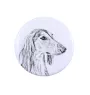 Saluki, Persischer Windhund I - Damen Schmuck mit dem Bild eines Hundes, handgefertigtes Produkt, Möglichkeit, Ihr eigenes Foto hinzuzufügen, Marke Art-Dog