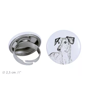 Saluki, Persian Greyhound, Arabian hound, Gazelle hound - women's jewelry with a dog portrait, handmade product, possibility to add your own photo, Art-Dog brand