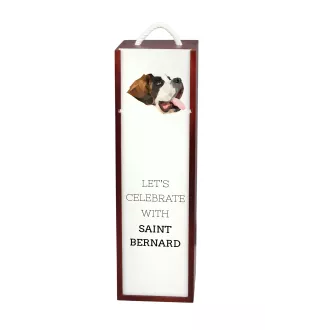 Bernardyn pudełko na wino geometryczne Art-Dog