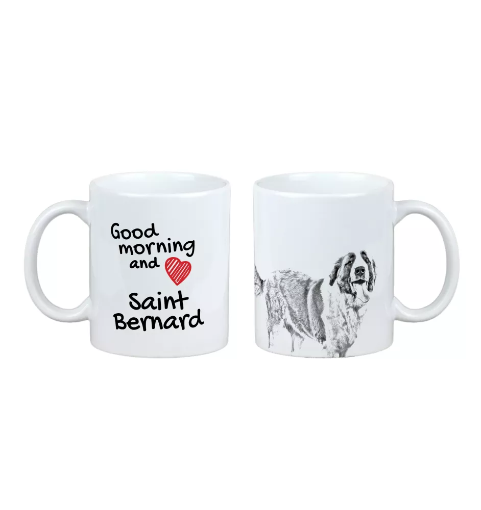 Saint-bernard, Chien Du Mont Saint-Bernard - tasse avec chien, tasse avec photo, cadeau personnalisé de la marque Art-Dog
