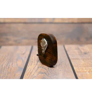 St. Bernard, Saint Bernard, Alpine Mastiff, Bernhardiner - leash hanger, medal hanger with dog, key hook from Art-Dog brand