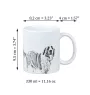 St. Bernard, Saint Bernard, Alpine Mastiff, Bernhardiner - cup with a dog, cute cup with graphics, a gift with your photo from the Art-Dog brand