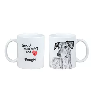 Saluki, Persian Greyhound, Arabian hound, Gazelle hound - cup with a dog, cup with a photo, personalized gift from the Art-Dog brand