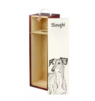 Chart perski, Saluki pudełko na wino z psem Art-Dog