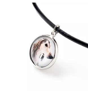 Saluki, Lévrier persan - collier dans une boîte, élégant bijou, pendentif de la marque Art-Dog