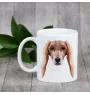 Saluki, Persischer Windhund - Becher mit einem Bild und dem Schriftzug geometrischer Hund Art-Dog