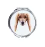 Saluki, Persian Greyhound, Arabian hound, Gazelle hound - mirror with a geometric design and the brand name Art-Dog