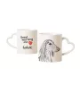 Saluki, Lévrier persan I - tasse avec chien, une tasse adorable avec une anse en forme de cœur, un cadeau universel de la marque Art-Dog