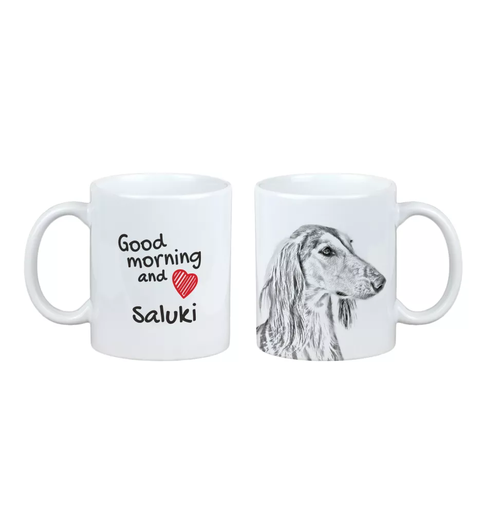 Saluki, Lévrier persan I - tasse avec chien, tasse avec photo, cadeau personnalisé de la marque Art-Dog