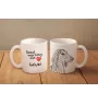 Saluki, Persian Greyhound, Arabian hound, Gazelle hound I - cup with a dog, cup with a photo, personalized gift from the Art-Dog brand