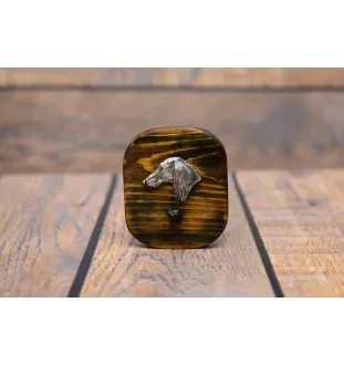 Saluki, Lévrier persan - porte-clés, porte-clés avec chien pour les médailles, crochet pour les clés de la marque Art-Dog