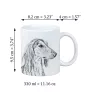Saluki, Persischer Windhund I - Tasse mit Hund, Tasse mit Bild, personalisiertes Geschenk der Marke Art-Dog