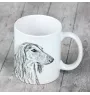 Saluki, Persian Greyhound, Arabian hound, Gazelle hound I - cup with a dog, cup with a photo, personalized gift from the Art-Dog brand