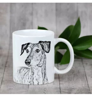 Chart perski, Saluki kubek z psem I love Art-Dog