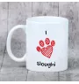 Saluki, Lévrier persan - tasse avec chien, une tasse adorable avec une illustration, un cadeau avec votre photo de la marque Art-Dog