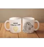 Saluki, Persischer Windhund I - Tasse mit Hund, fröhliche Tasse für Hundeliebhaber, personalisiertes Geschenk der Marke Art-Dog