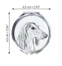Chart perski, Saluki I lusterko ze zdjęciem psa Art-Dog