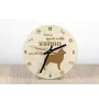 Schipperke - horloge avec chien, horloge en bois avec gravure, horloge personnalisée par Art-Dog