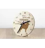 Schipperke - horloge avec chien, horloge en bois avec gravure, horloge personnalisée par Art-Dog