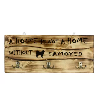 Samojed wieszak drewniany Art-Dog
