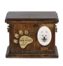 Samoyède - urne pour les cendres de chien, urne personnalisée avec une gravure, boîte commémorative pour les cendres de chien de la marque Art-Dog