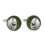 Samojede, Samoyed, Samojedenhund, Samojedenspitz - Manschettenknöpfe, Hemdverzierung, Hemdanhänger der Marke Art-Dog