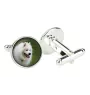Samoyed, Bjelkier, Samoiedskaya Sobaka - cufflinks, a shirt accessory, a shirt pendant from the Art-Dog brand