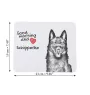 Schipperke, Little Black Devil, Little Captain - mouse pad with print, personalized dog-themed mouse pad, unique gadget for an office worker by Art-Dog brand
