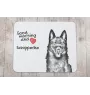 Schipperke - tapis de souris personnalisé avec impression, tapis de souris personnalisé avec chien, accessoire unique pour employé de bureau de la marque Art-Dog