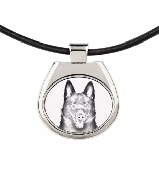 Schipperke - Halskette mit Hund, personalisierter Anhänger mit Foto, einzigartige Halskette für Frauen und Männer von der Marke Art-Dog