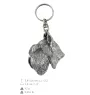 Schnauzer - Pendentif chien argenté, décoration de sac à main, pendentif sac à dos par la marque Art-Dog
