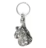 Schnauzer IV - Silver-plated dog pendant, handbag decoration, backpack pendant by Art-Dog brand