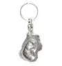 Schnauzer IV - Silver-plated dog pendant, handbag decoration, backpack pendant by Art-Dog brand