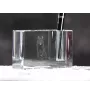 Schipperke, Little Black Devil, Little Captain - Pen stand, crystal organiser with dog photo, unique desk decoration by Art-Dog brand