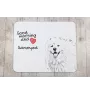 Samoyède - tapis de souris personnalisé avec impression, tapis de souris personnalisé avec chien, accessoire unique pour employé de bureau de la marque Art-Dog