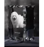 Samoyède - cristal avec photo de chien, statuette en verre avec photo, cadre exceptionnel avec photo de la marque Art-Dog