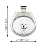 Samoyède - collier avec chien, pendentif personnalisé avec photo, collier unique pour femmes et hommes de la marque Art-Dog