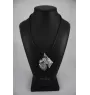 Schnauzer - collier avec un chien, pendentif en plaqué argent pour les fans de chiens, bijoux uniques de la marque Art-Dog