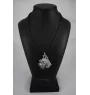 Schnauzer I - Necklace with dog, silver-plated pendant for dog fan, unique jewelry by Art-Dog brand