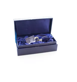 Samoyède - Porte-clés en cristal avec photo de chien, porte-clés lumineux, cadeau unique de la marque Art-Dog