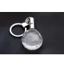 Samoyed, Bjelkier, Samoiedskaya Sobaka - pendant with a photo of a dog, crystal key ring in a gift box, a unique gift by Art-Dog