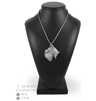 Schnauzer - Collier pour chien, bijoux uniques pour les fans de chiens, pendentif vipère unique de la marque Art-Dog