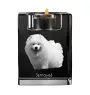 Samojed świecznik kryształowy z psem Art-Dog