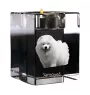 Samojed świecznik kryształowy z psem Art-Dog
