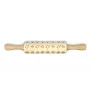 Schipperke, Little Black Devil, Little Captain - small rolling pin with a dog pattern, a rolling pin for children's dough, decorating ceramic clay by Art-Dog brand