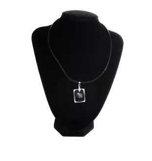 Samojede, Samoyed, Samojedenhund, Samojedenspitz - Kristallanhänger für Hunde, Foto-Halskette, einzigartiger Schmuck von Art-Dog