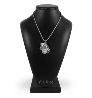 Schnauzer IV - Dog necklace, unique jewellery for the dog fan, unique adder pendant by Art-Dog brand